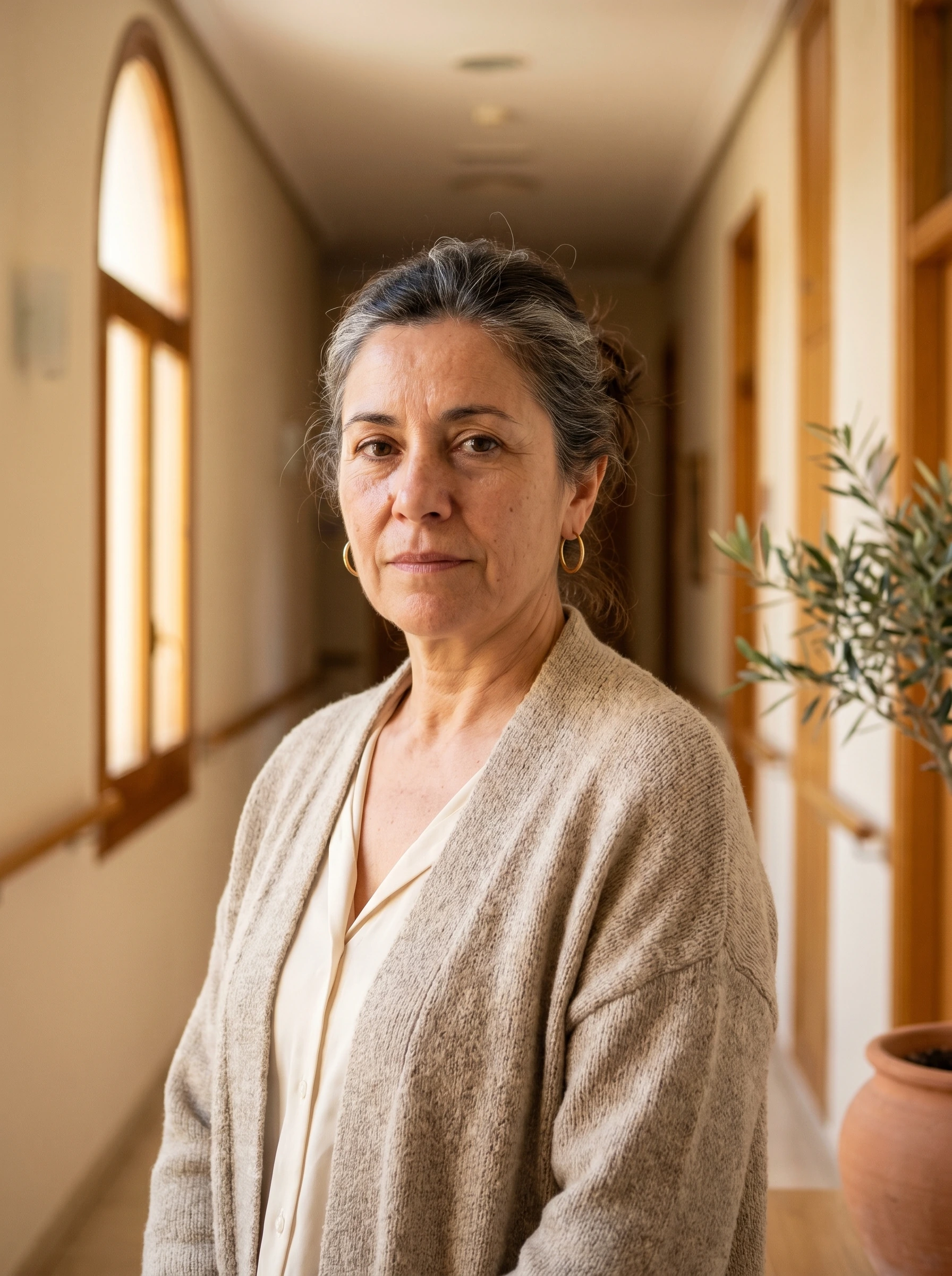 Mercedes G., directora de residencia